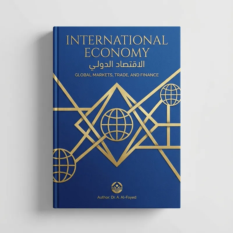 غلاف كتاب الاقتصاد الدولي